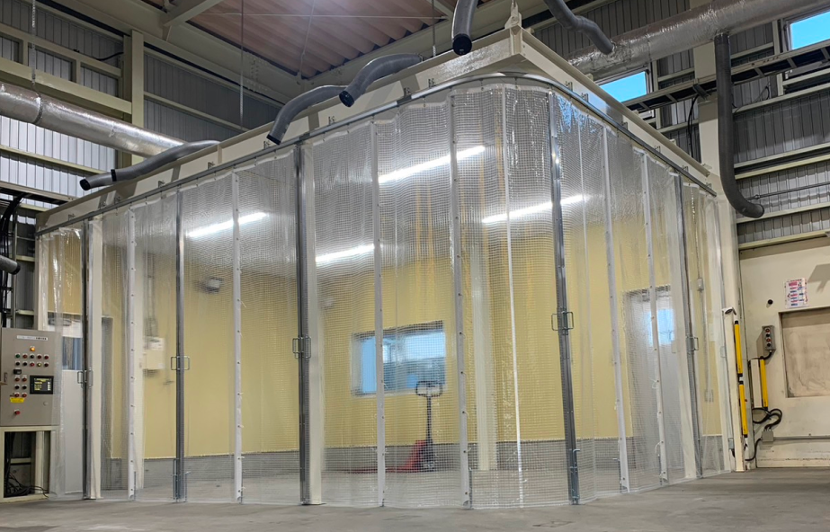 工場内間仕切り工事のご相談 平林シート